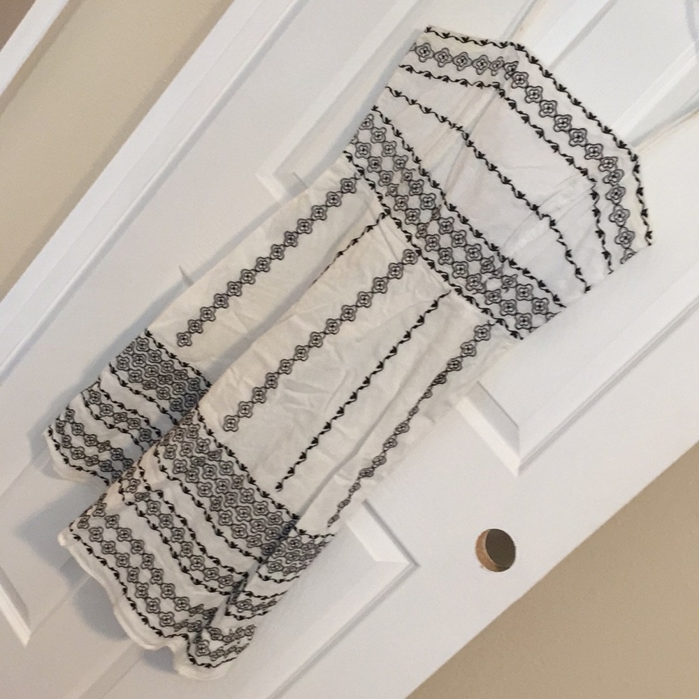 Black & White Cotton Dress